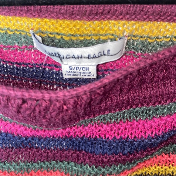 AEO striped Sweater tank Small - Picture 5 of 5